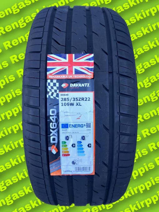 285/35R22 Davanti DX640 106W XL B, B 71dB/ kesä