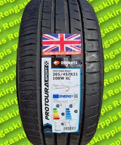 265/45R21 Davanti Protoura Sport 108W XL C, B 70dB/ kesä