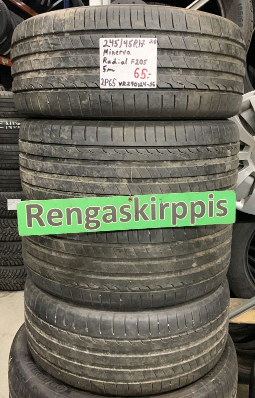 245/45R17 Minerva Radial F205 kesä 5mm / 2P65