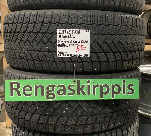 235/55R18 Michelin X-Ice Snow SUV kitka 5-5,5mm / 2P45