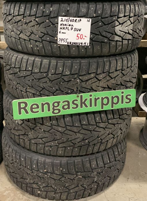 215/60R17 Nokian HKPL 7 SUV nasta 6mm / 2P55