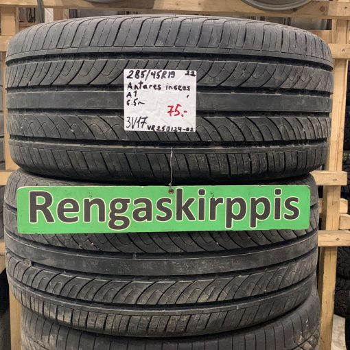 285/45R19 Antares Ingens A1 kesä 6,5mm / 3V17