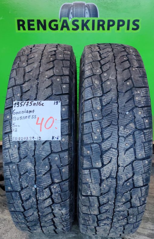 195/75R16C Cordiant Business nasta 5mm / K8