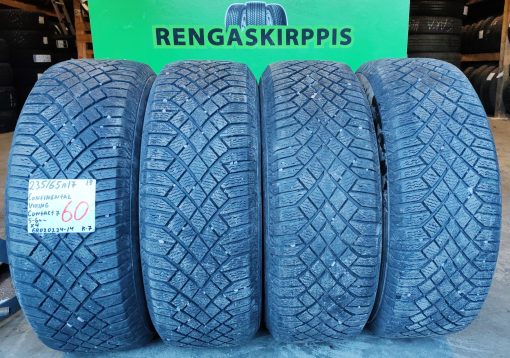 235/65R17 Continental VikingContact 7 kitka 5-6mm / K7
