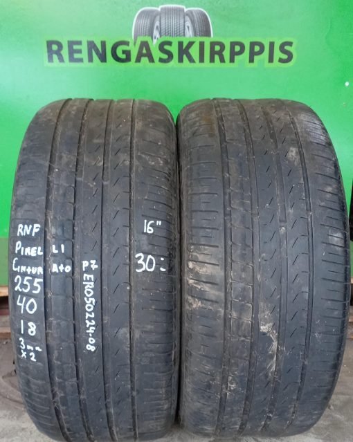 255/40R18 Pirelli Cinturato P7 RNF kesä 3mm / 5P22