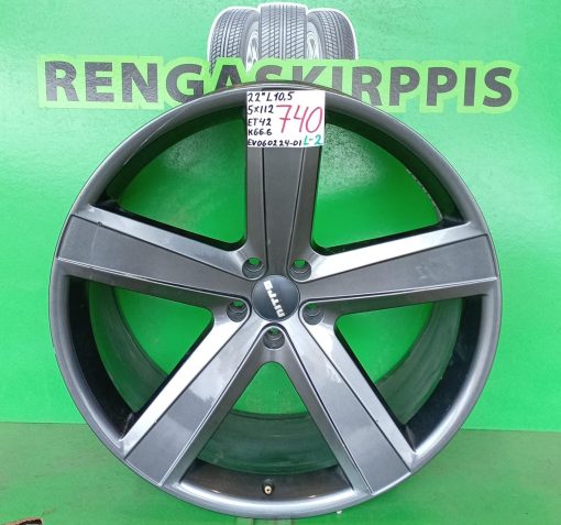 22" 5x112 ET42 K66,6 22"x10,5 / L2 1V10