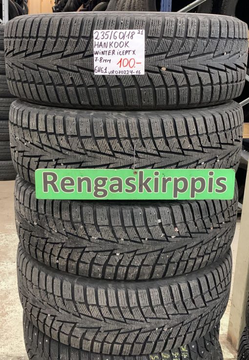 235/60R18 Hankook Winter ICept X kitka 7-8mm / 6V61