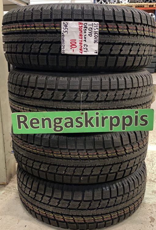 215/60R16 Toyo Observe GSI kitka ajamattomat / 2P55