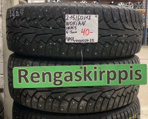 215/60R17 Nokian HKPL 5 nasta 5-6mm / 4P51