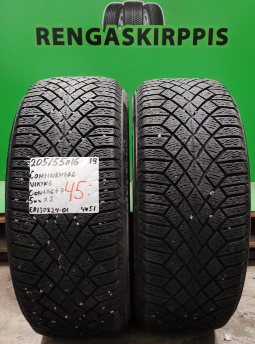 205/55R16 Continental VikingContact 7 kitka 5mm / 4V51