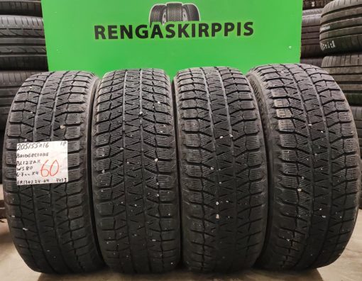 205/55R16 Bridgestone Blizzak WS80 kitka 6-7mm / 4V23