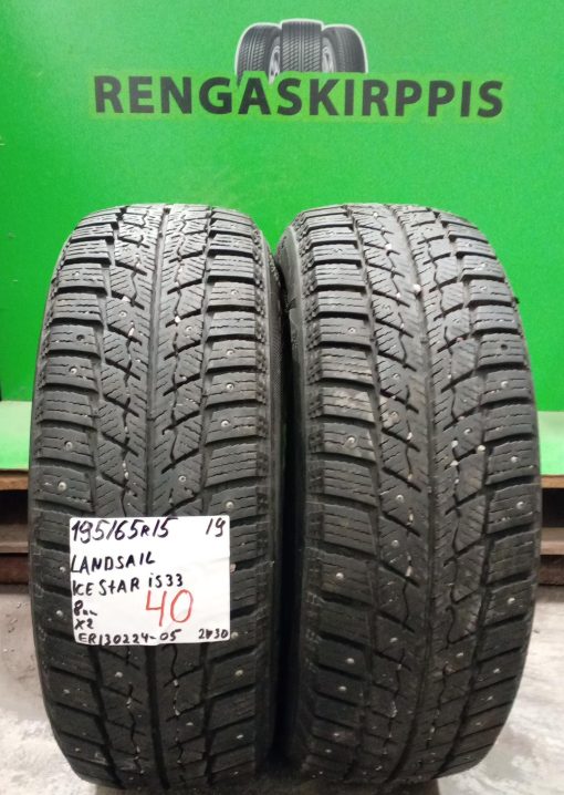 195/65R15 Landsail IceStar IS33 nasta 8mm / 2V30