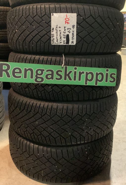 205/55R16 Continental VikingContact 7 kitka 6,5-7mm / 1-3
