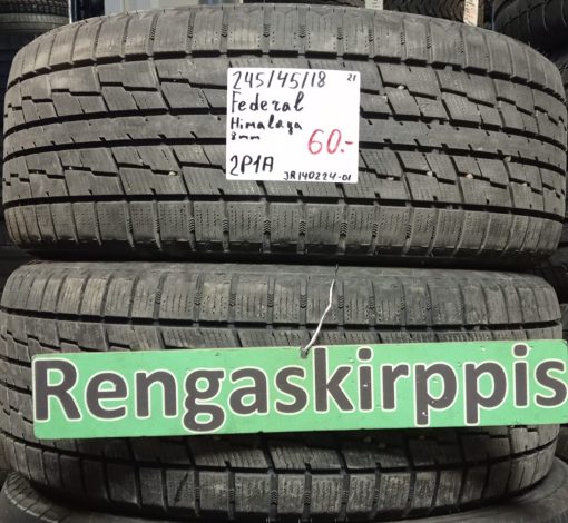 245/45R18 Federal Himalaya kitka 8mm / 2P1A