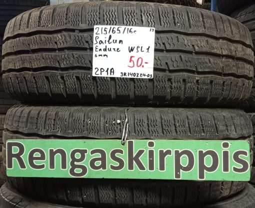 215/65R16C Sailun Endure WSL1 kitka 6mm / 2P1A