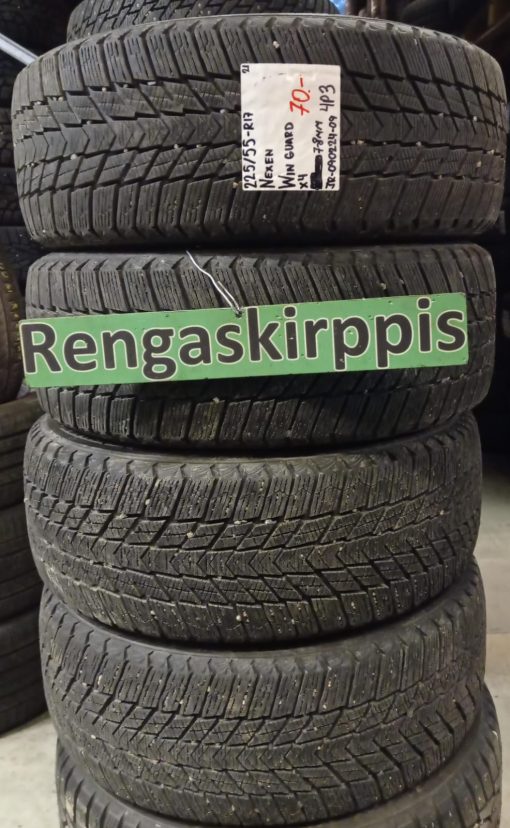 225/55R17 Nexen WinGuard kitka 7-8mm / 4P3