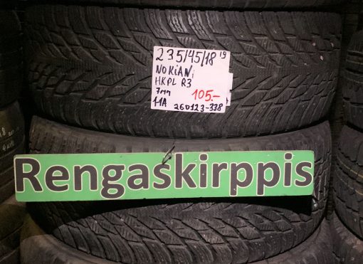 235/45R18 Nokian HKPL R3 kitka 7mm / 1-1A