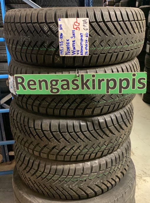 195/55R16 Nordexx WinterSafe kitka ajamattomat / 6P3A