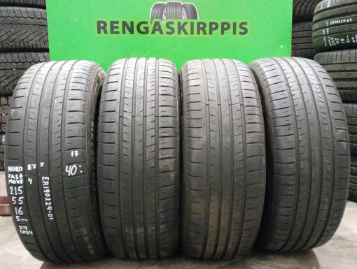 215/55R16 Nordexx FastMove 4 kesä 5mm / 3P24