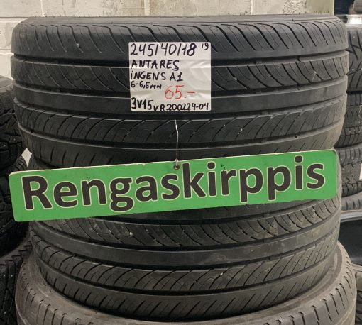 245/40R18 Antares Ingens A1 kesä 6-6,5mm / 3V15