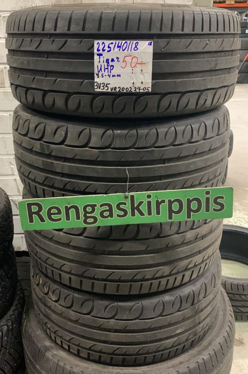 225/40R18 Tigar UHP kesä 4-4,5mm / 3V35