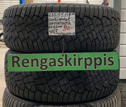 235/55R18 Continental IceContact 2 nasta 5,5-6,5mm / 4P65