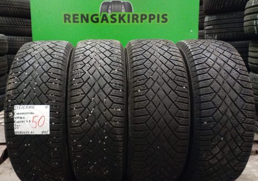 215/60R16 Continental VikingContact 7 kitka 5mm / 3P25