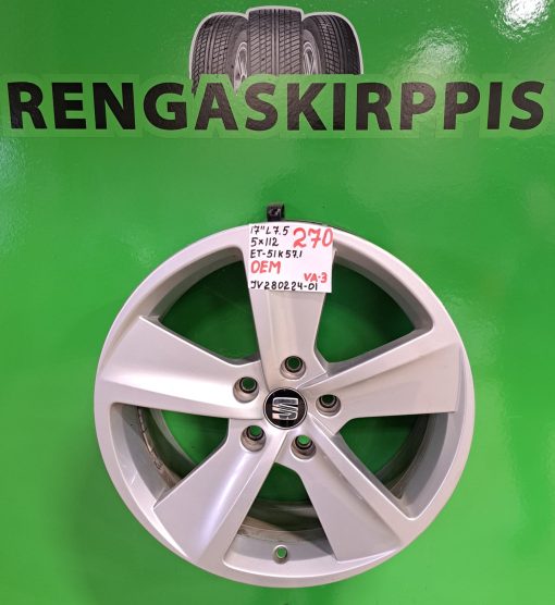 17" 5x112 ET51 K57,1 17"x7,5 / VA3