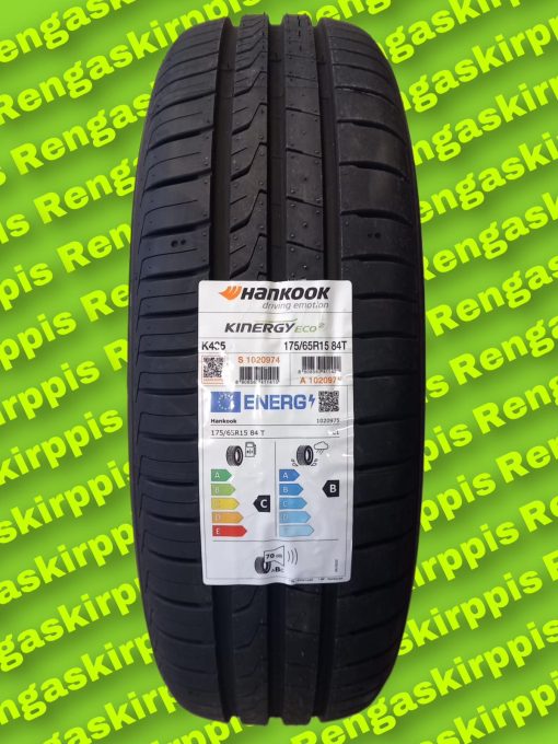 175/65R15 Hankook Kinergy eco2 K435 84T C, B 70dB/ kesä