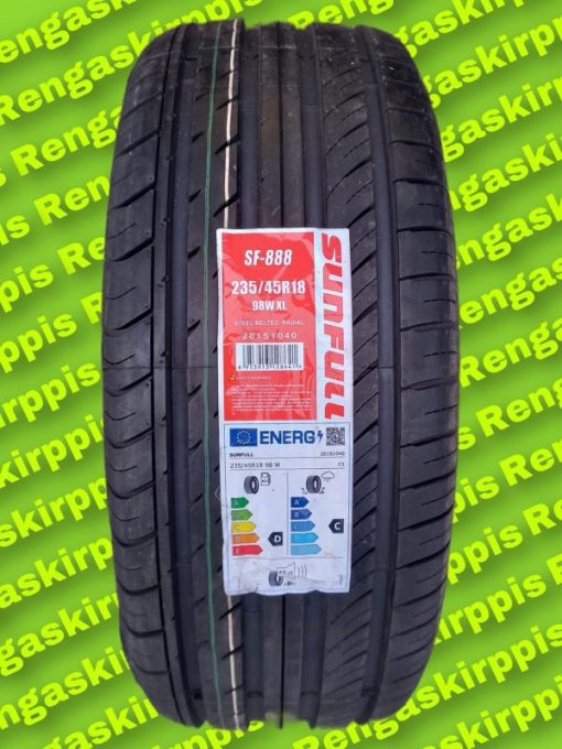 235/45R18 Sunfull SF-888 98W XL D, C 72dB/ kesä