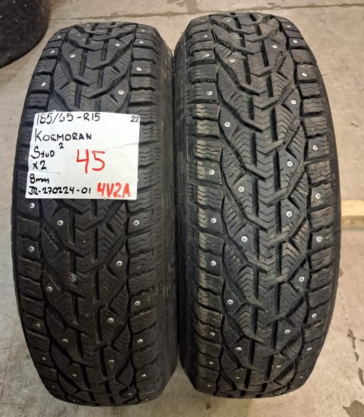 185/65R15 Kormoran Stud 2 nasta 8mm / 4V2A
