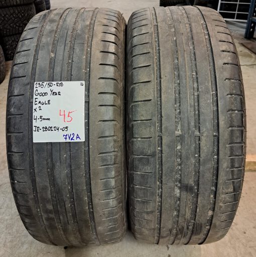 235/50R18 GoodYear Eagle kesä 4-5mm / 7V2A