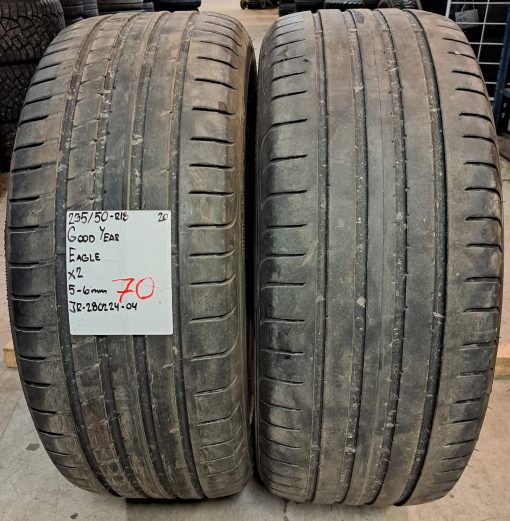 235/50R18 GoodYear Eagle 5-6mm / 3V2A