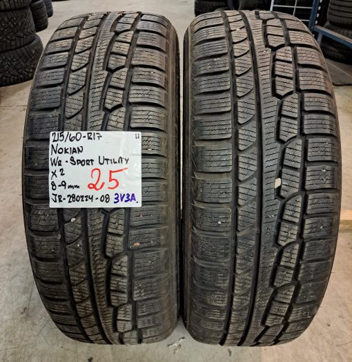 215/60R17 Nokian WR Sport Utility kitka 8-9mm / 3V3A