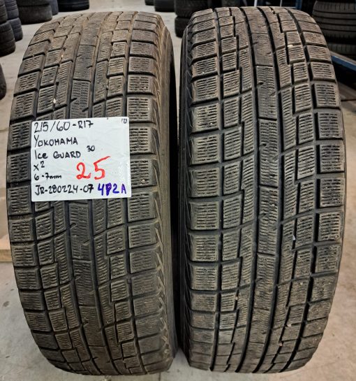 215/60R17 Yokohama Ice Guard 30 kitka 6-7mm / 4P2A