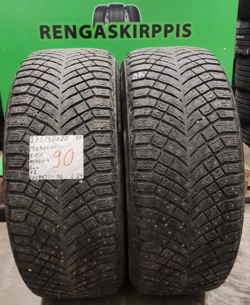 275/50R20 Michelin X-Ice North 4 nasta 6mm / 6-24