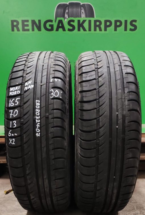 165/70R13 Nokian Nordman kesä 6mm / 3V21