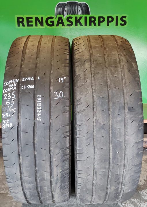 235/65R16C Continental VanContact 200 kesä 3-4mm / 4V20