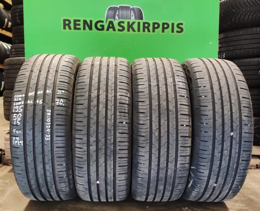 195/50R15 Continental EcoContact 6 kesä 5mm / 2P24