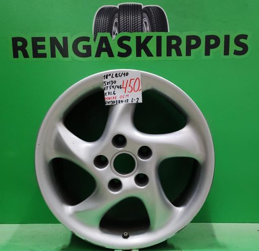 18" 5x130 ET54/46 K71,6 18"x8,5/10 Porche Oem / L2 5V20