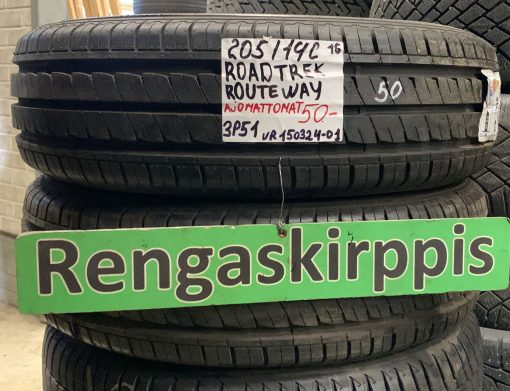 205/80R14C Routeway Roadtrek kesä ajamattomat / 3P51