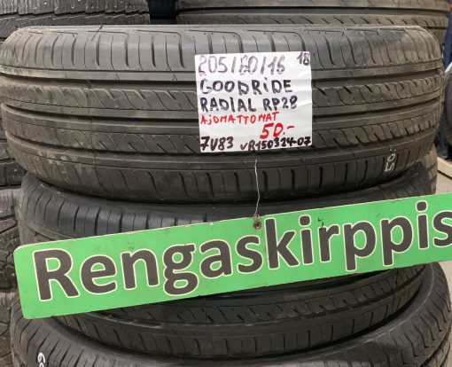 205/60R16 Goodride Radial RP28 kesä ajamattomat / 7V83