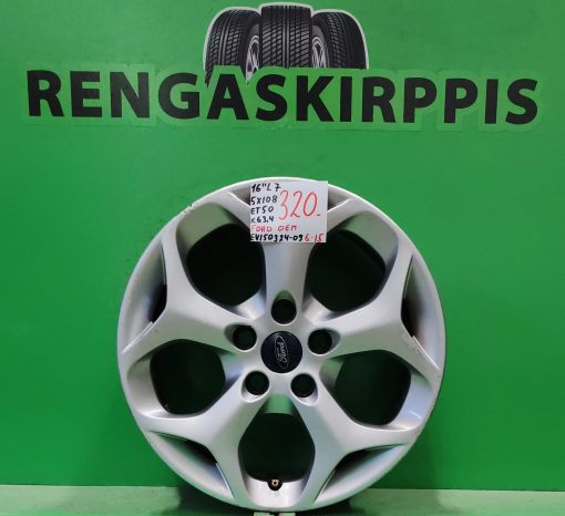 16" 5x108 ET50 K63,4 16"x7 Ford Oem / 6-15