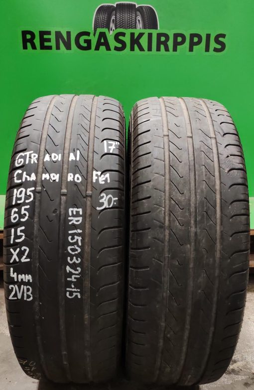 195/65R15 GTRadial Champiro FE1 kesä 4mm / 2V13