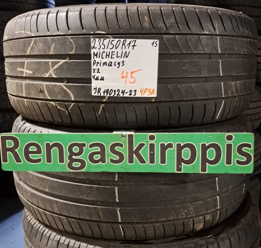 235/50R17 Michelin Primacy 3 kesä 4mm / 4P3A