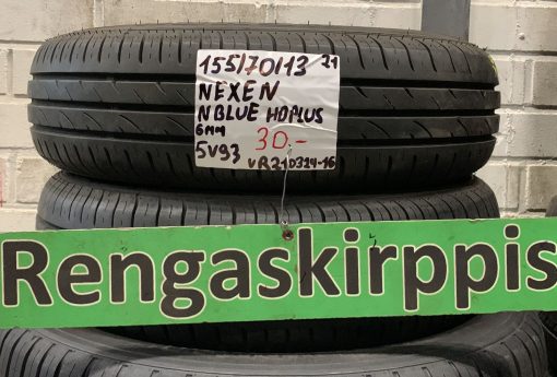 155/70R13 Nexen NBlue HD Plus kesä 6mm / 5V93