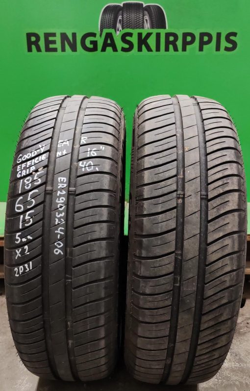 185/65R15 GoodYear EfficientGrip kesä 5mm / 2P31