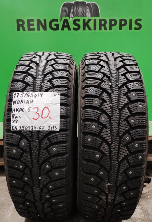 175/65R14 Nokian HKPL 5 nasta 8mm / 3V13