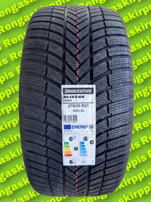 275/35R21 Bridgestone Blizzak LM005 103V XL C,A 73dB/kitka