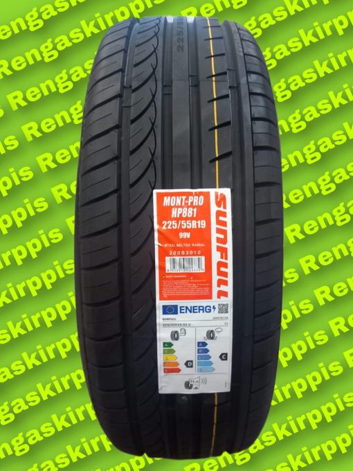 225/55R19 Sunfull Mont-Pro HP881 99V D, C 71dB/ kesä